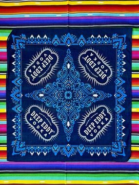 Austin, TX Deep Eddy Vodka Bandana | Rare Promo 💙